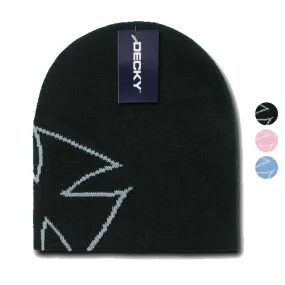 1 Dozen Chopper Iron Cross Logo Beanies Caps Hats Knit Ski Skull Warm Wholesale Bulk