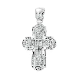 14KW 1.50CTW DIAMOND CROSS