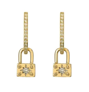14KY Unlock Love Starburst Charms