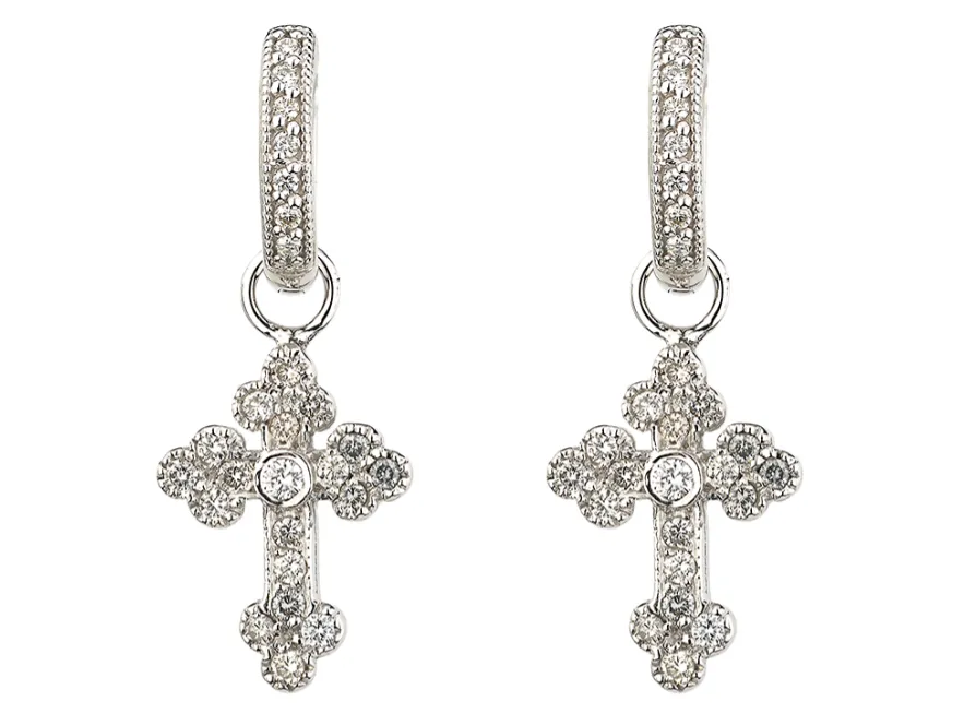 18KW Tiny Guinevere Earring Charms