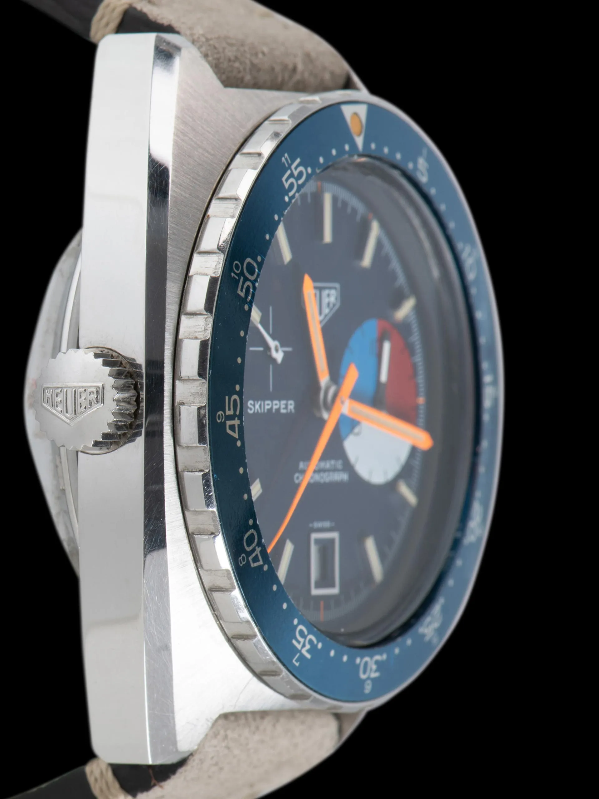 1972 Heuer Skipper (Ref. 15640) "Blue Dial" Mk. I