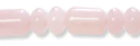 6-8mm Barrel/Round Rose Quartz Beads, Sold by 16 inch strand