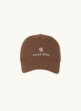 Anine Bing Jeremy Baseball Cap DARK CAMEL