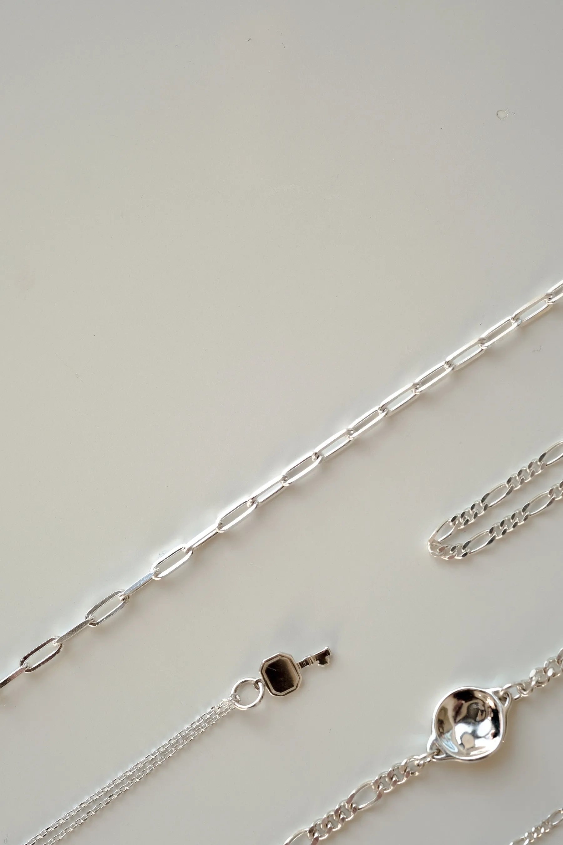 Anywhere Key Engravable Necklace - Sterling Silver