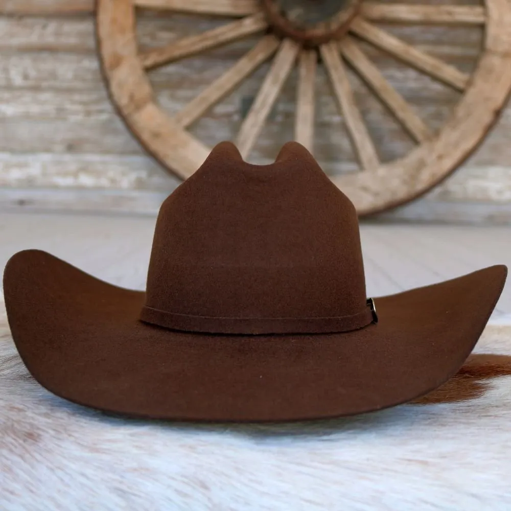 Ariat 3X Chocolate Wool Cowboy Hat - Cowpoke