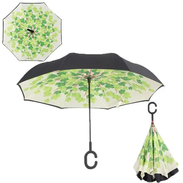 Automatic Windproof Inverted Umbrella
