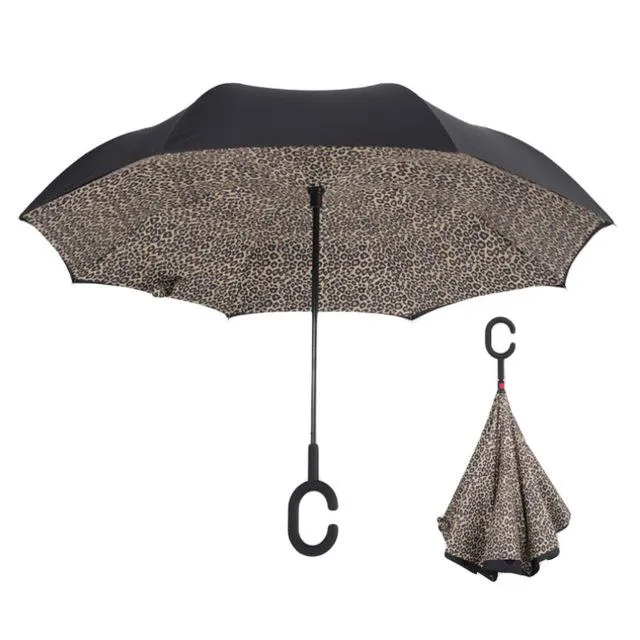 Automatic Windproof Inverted Umbrella