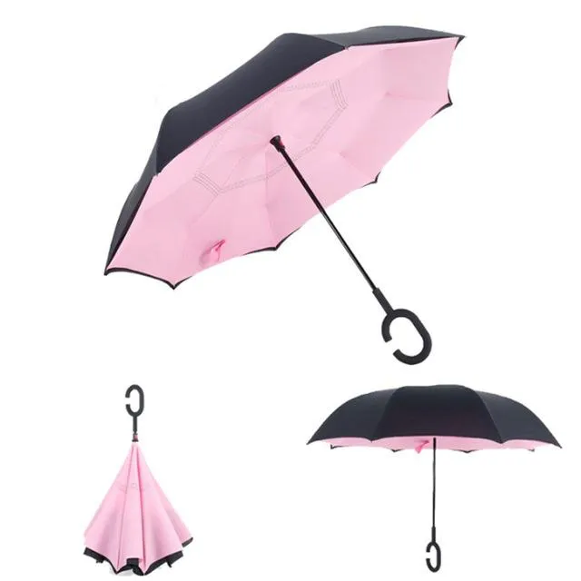 Automatic Windproof Inverted Umbrella