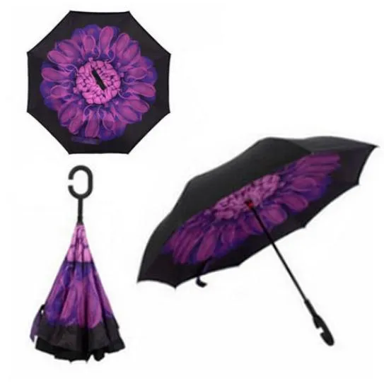 Automatic Windproof Inverted Umbrella