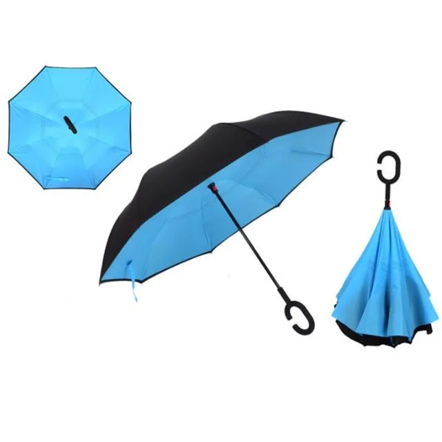 Automatic Windproof Inverted Umbrella