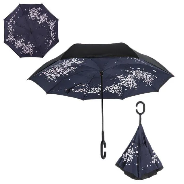 Automatic Windproof Inverted Umbrella