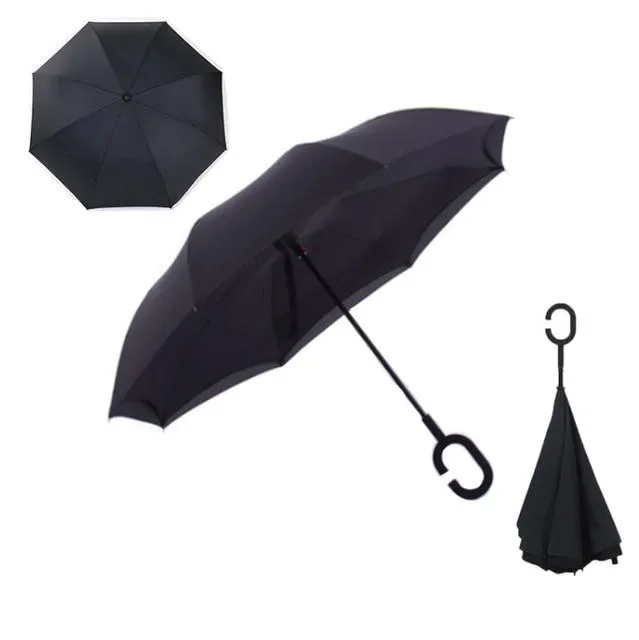 Automatic Windproof Inverted Umbrella