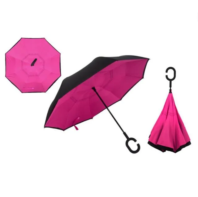 Automatic Windproof Inverted Umbrella
