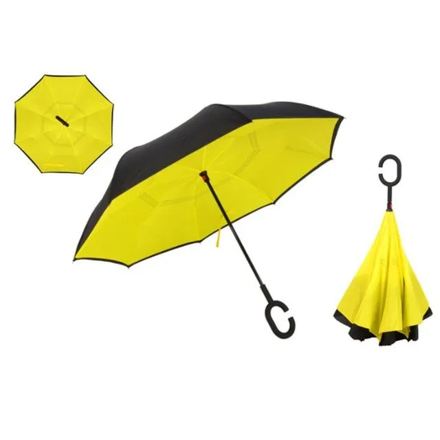 Automatic Windproof Inverted Umbrella