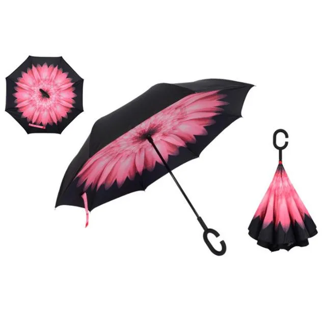 Automatic Windproof Inverted Umbrella