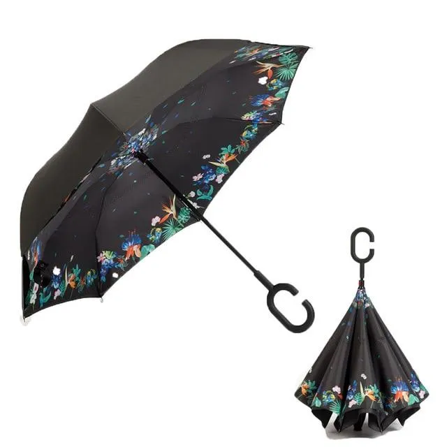 Automatic Windproof Inverted Umbrella