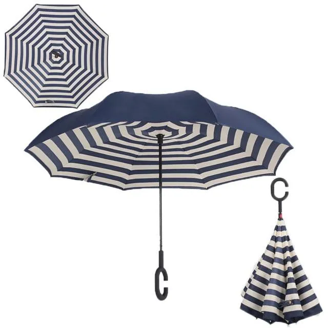 Automatic Windproof Inverted Umbrella