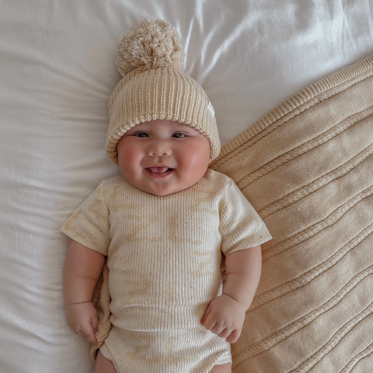 BEANIE | SAND FLECK