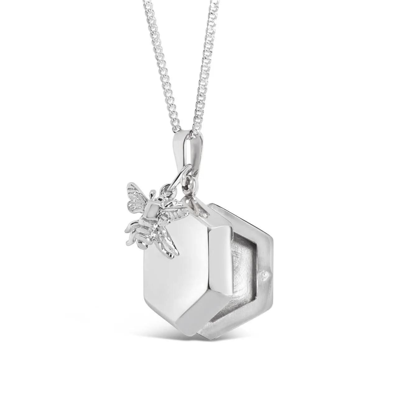 Bee Locket White Gold   Photos