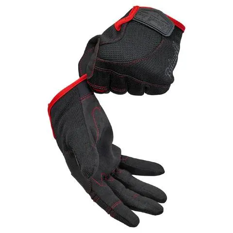 Biltwell Moto Gloves - Black & Red