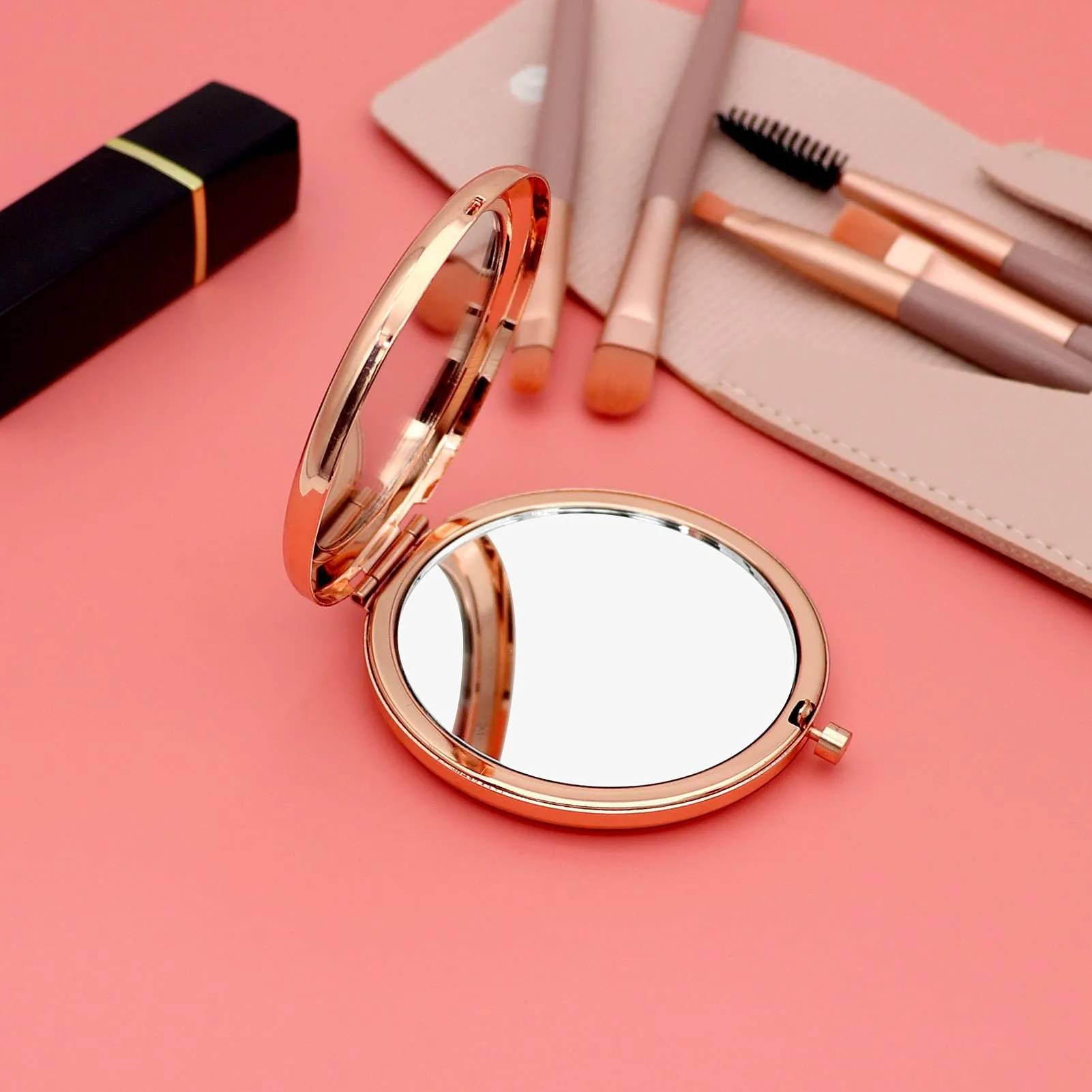 Bridesmaid Sister Gifts Maid of Honor Gifts for Sister Compact Makeup Mirror Bridal Shower Gifts Compact Mirror Sister Maid of Honor Proposal Gifts Bachelorette Party Gift Travel Pocket Makeup Mirror