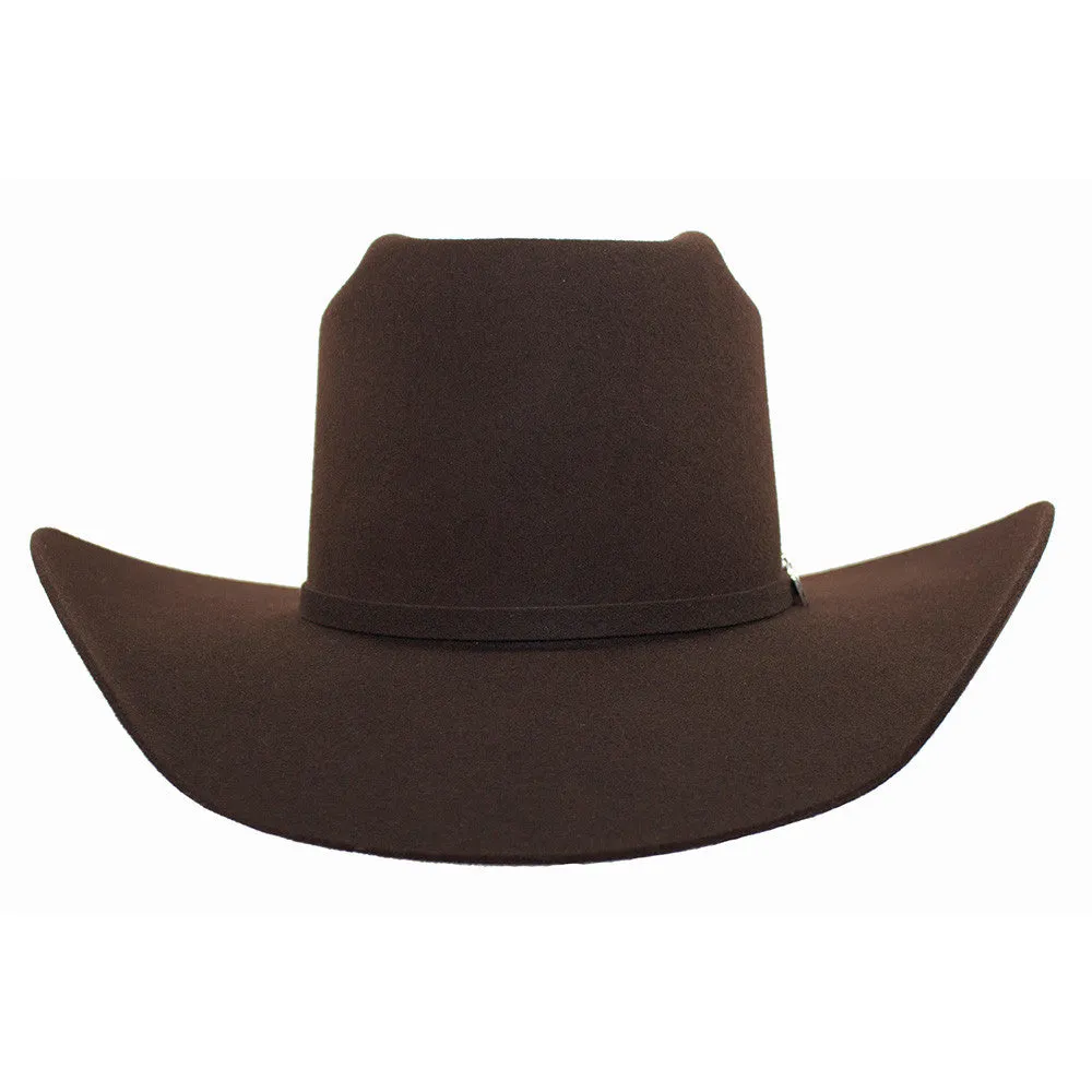 Brown Brick Crown Cowboy Hat