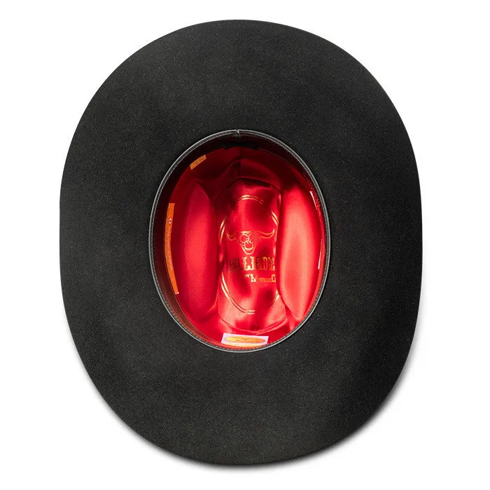 Bullhide Hats by Montecarlo - 10X "True" Beaver Felt Black Cowboy Hat
