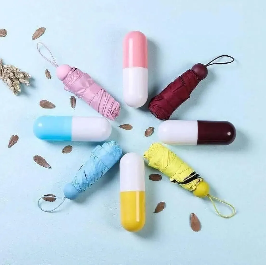 Capsule Umbrella with UV Protection