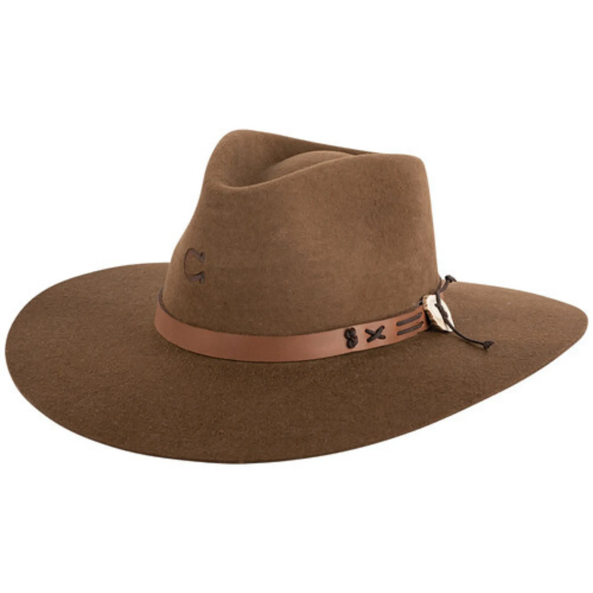 CHARLIE ONE HORSE TEPEE HAT - CWTEPE-4936