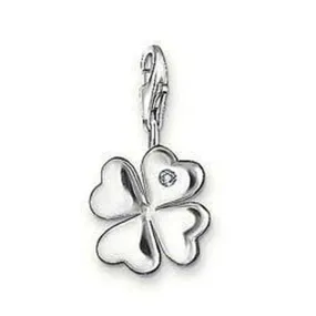 Charm Dc0006 Diamond Clover Leaf