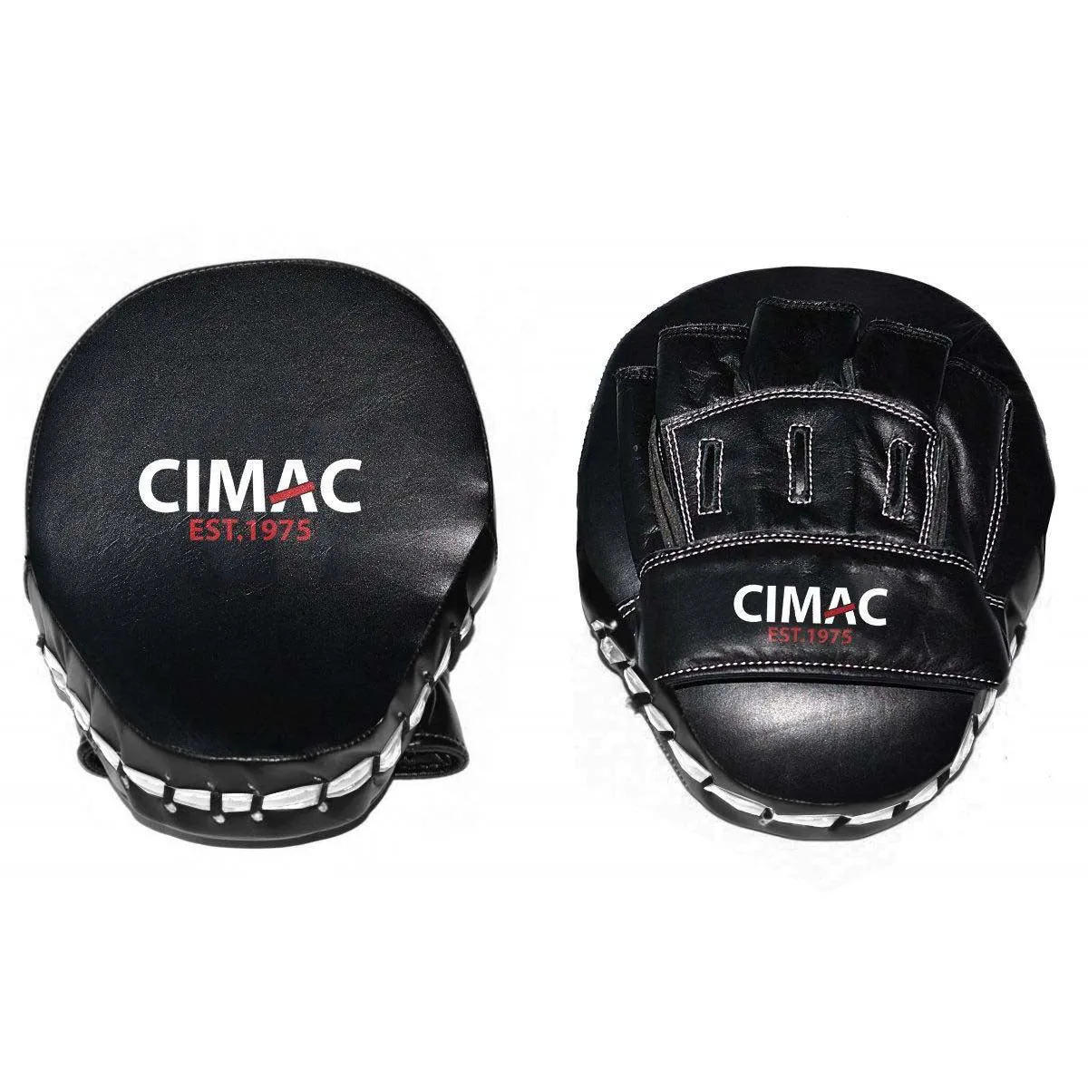 Cimac Curved Focus Mitts Black/Blue