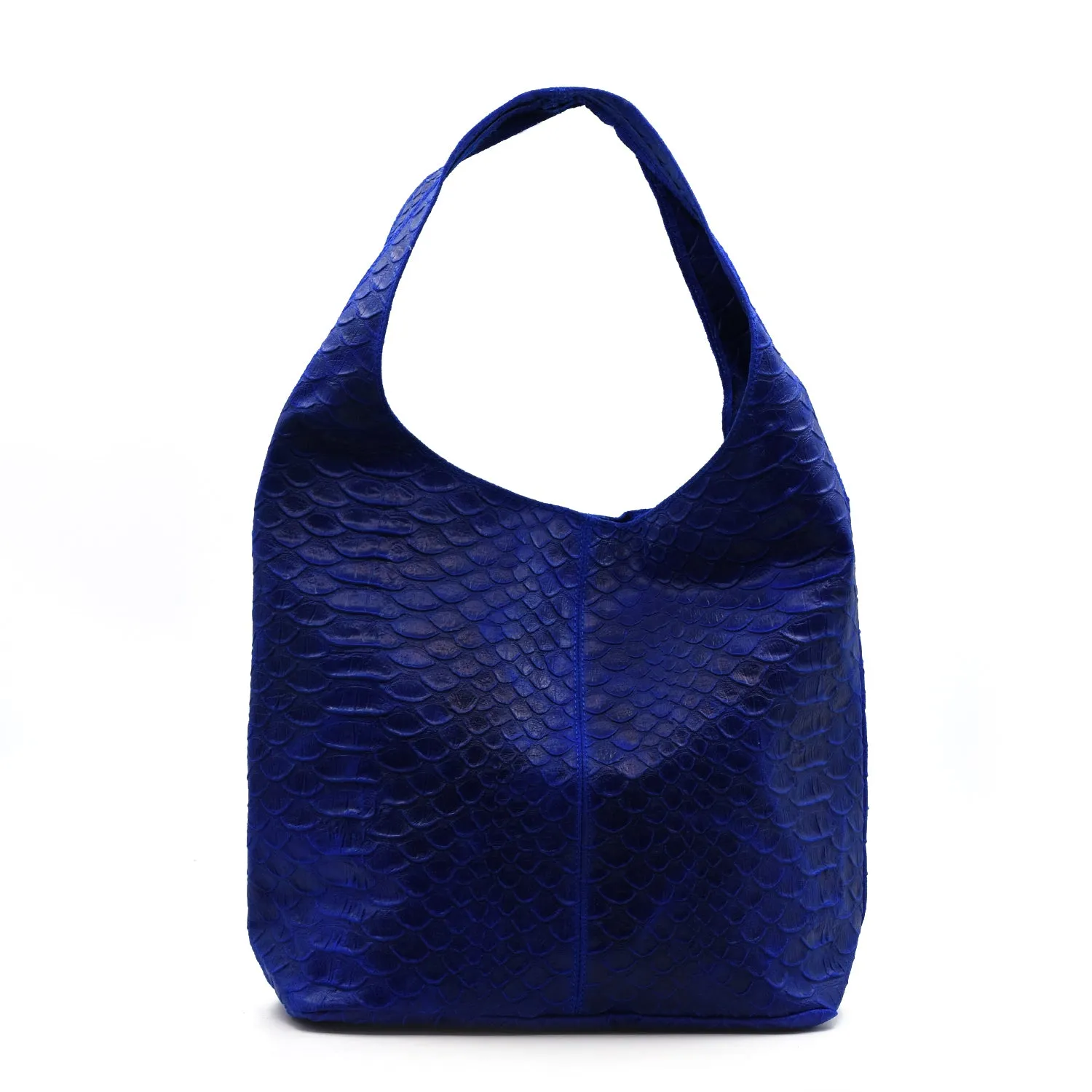 Crocodile pattern leather handbag with small coin pouch