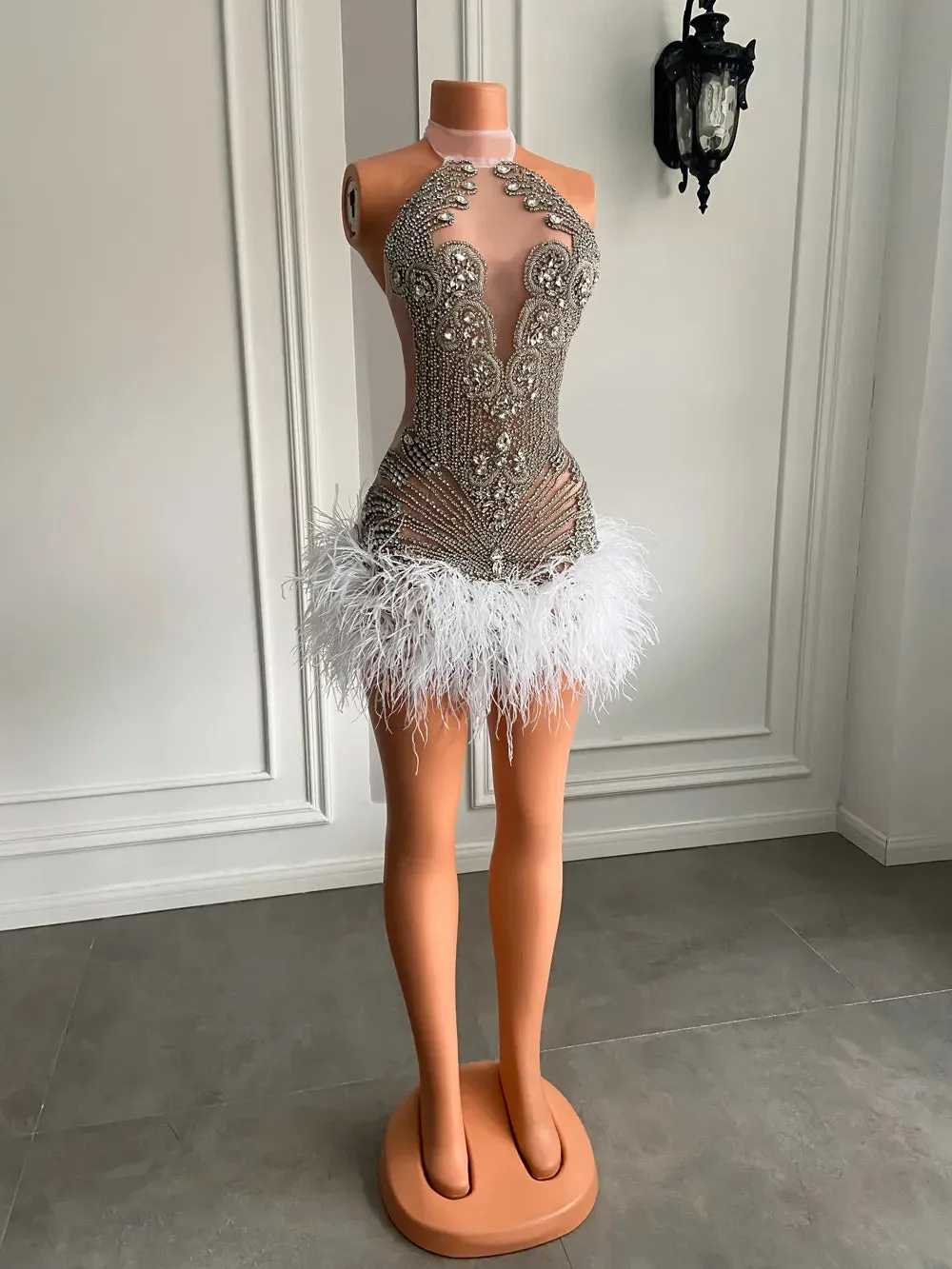 Crystal Handmade Birthday Dress