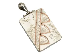 Day & Night Motif Victorian Locket