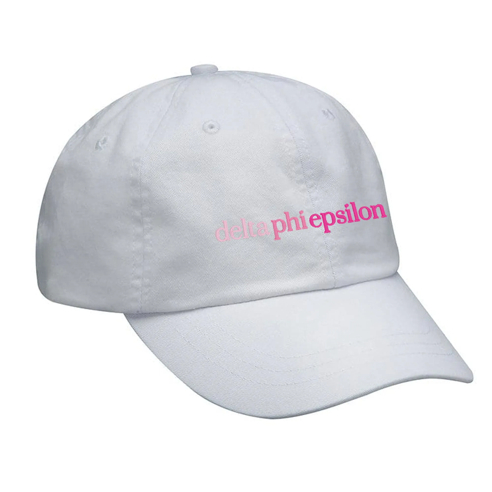 Delta Phi Epsilon Hat - Pink Gradient
