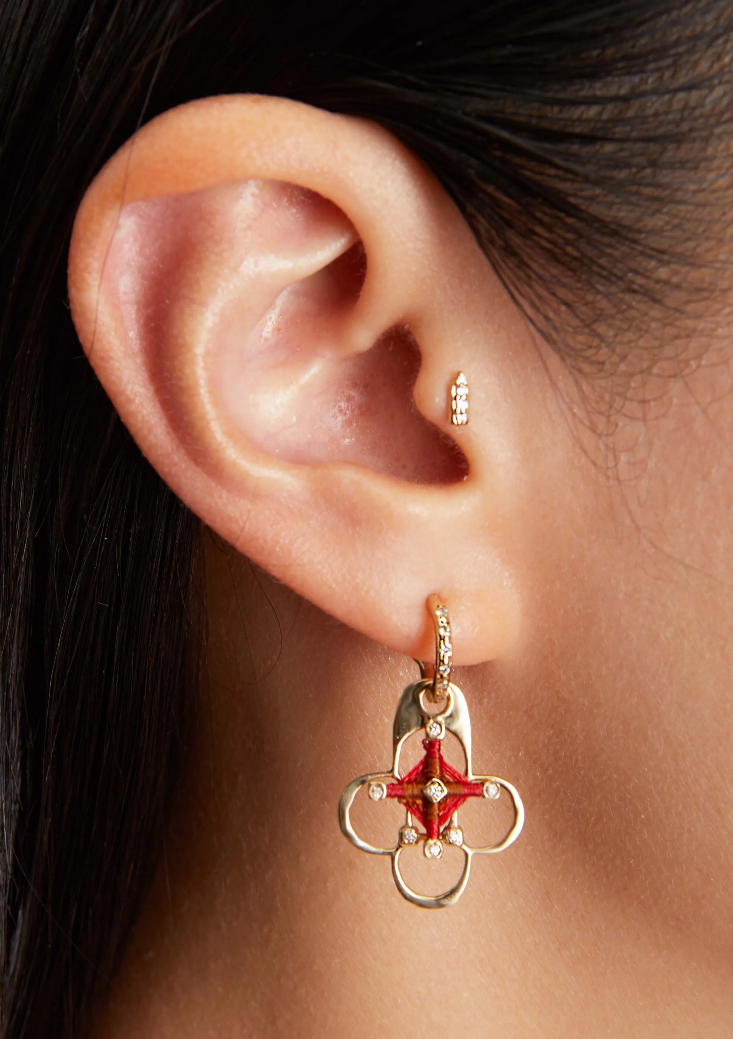 Diamond Shrine Earring