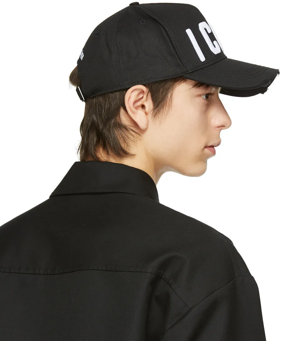 Dsquared2 Black Icon Baseball Cap