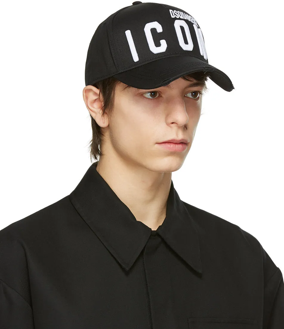 Dsquared2 Black Icon Baseball Cap