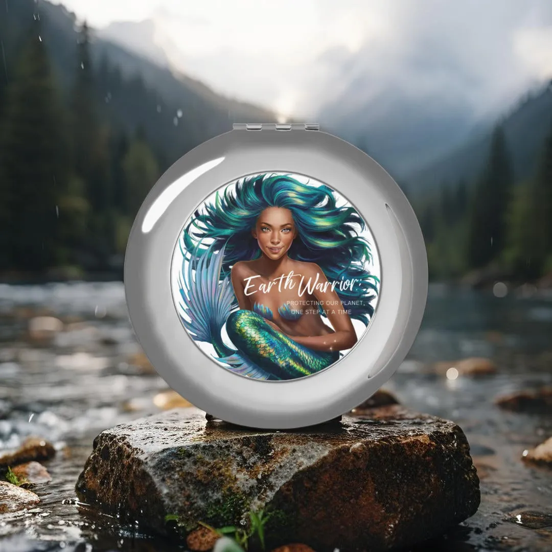 Earth Warrior Compact Travel Mirror