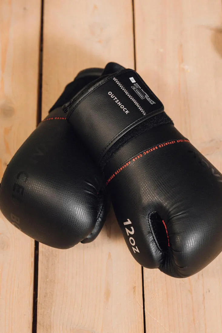 Ergonomic Boxing Gloves 120 - Black