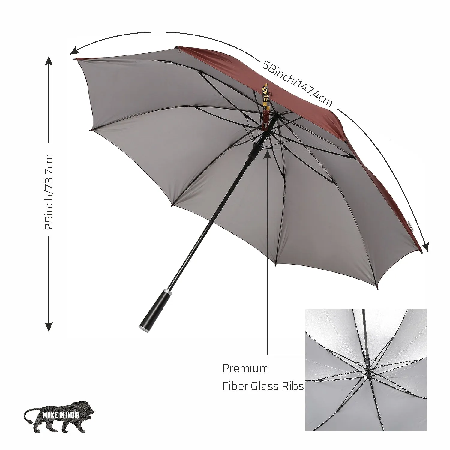 EUME - Supreme 29" Straight HO Umbrella
