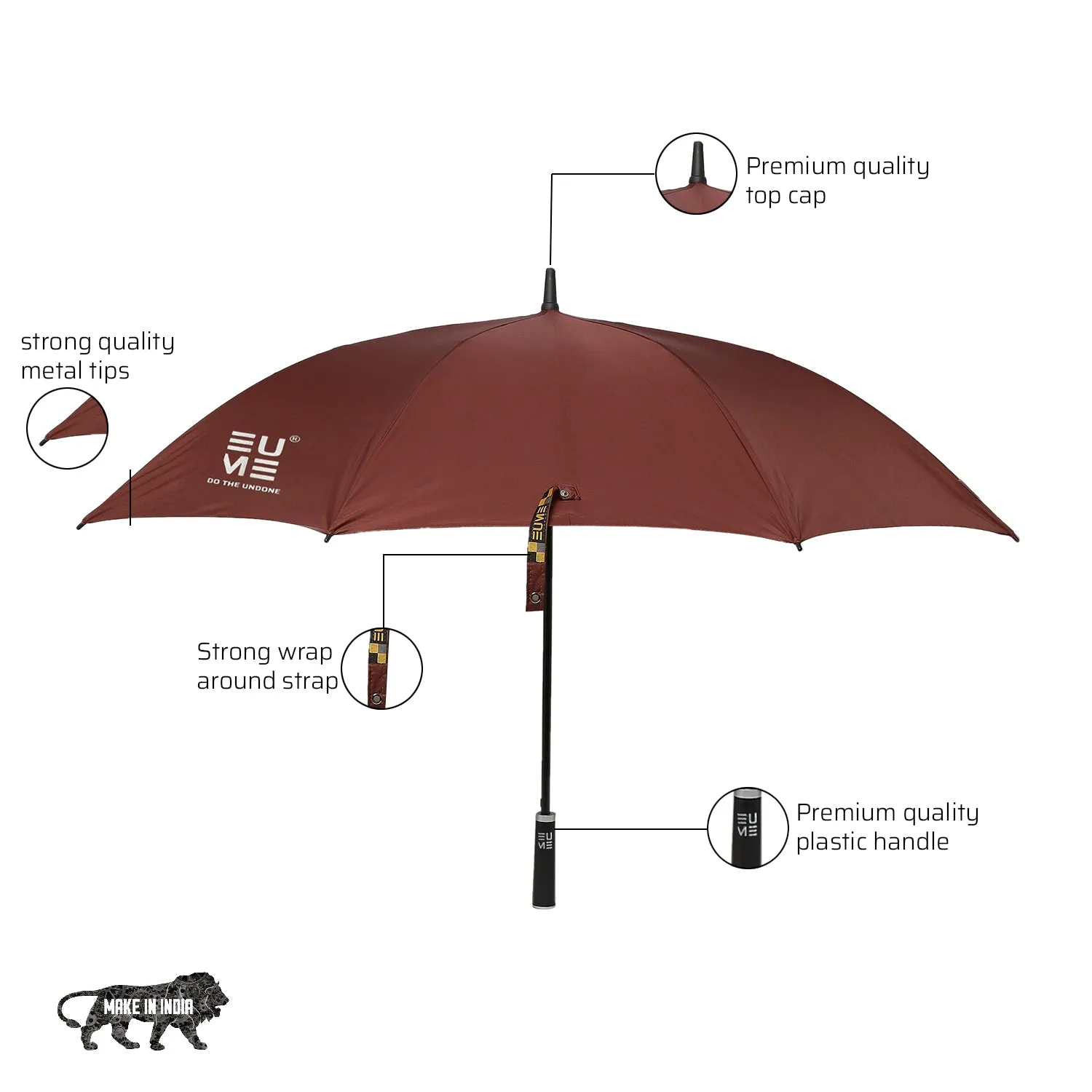 EUME - Supreme 29" Straight HO Umbrella