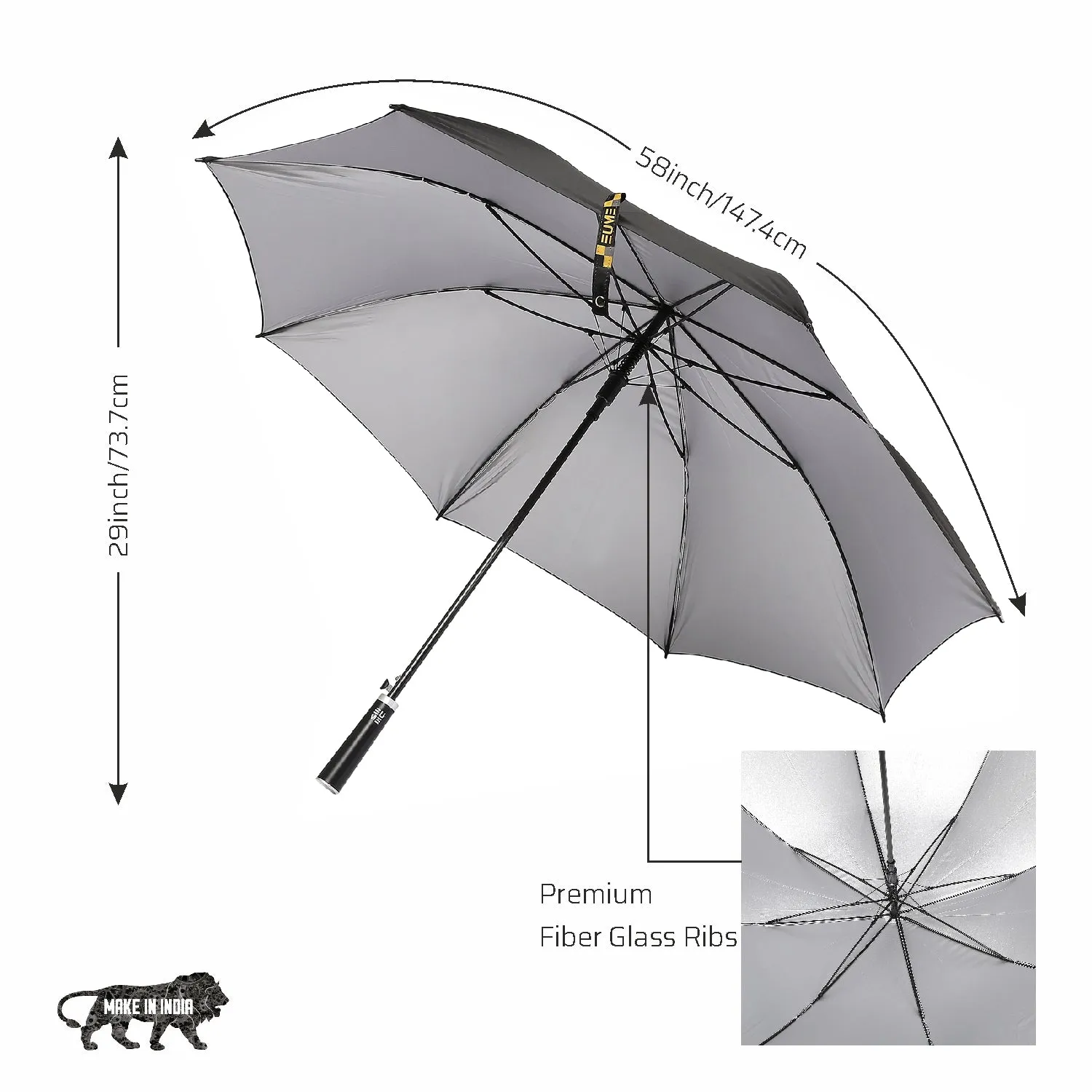 EUME - Supreme 29" Straight HO Umbrella