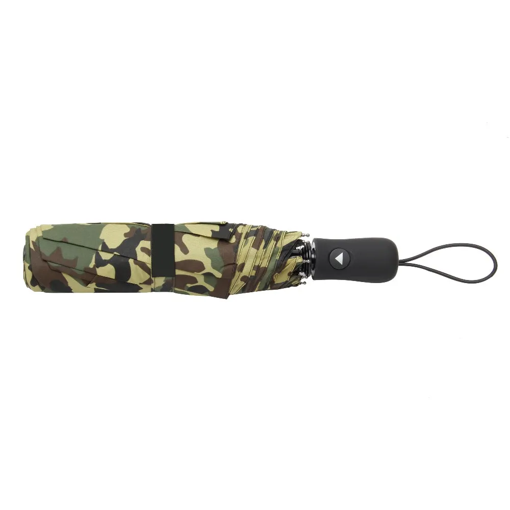 FabSeasons  Camo-Beige Military Printed 3 Fold Umbrella
