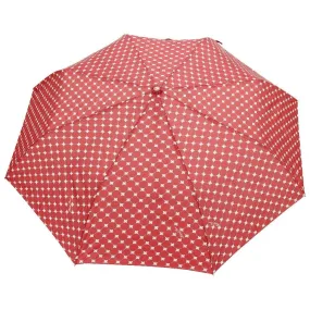 FabSeasons Red Printed 3 fold fancy Umbrella