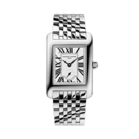 Frederique Constant Carree 25 x 27mm Quartz Stainless Steel Watch FC-235S2C6B