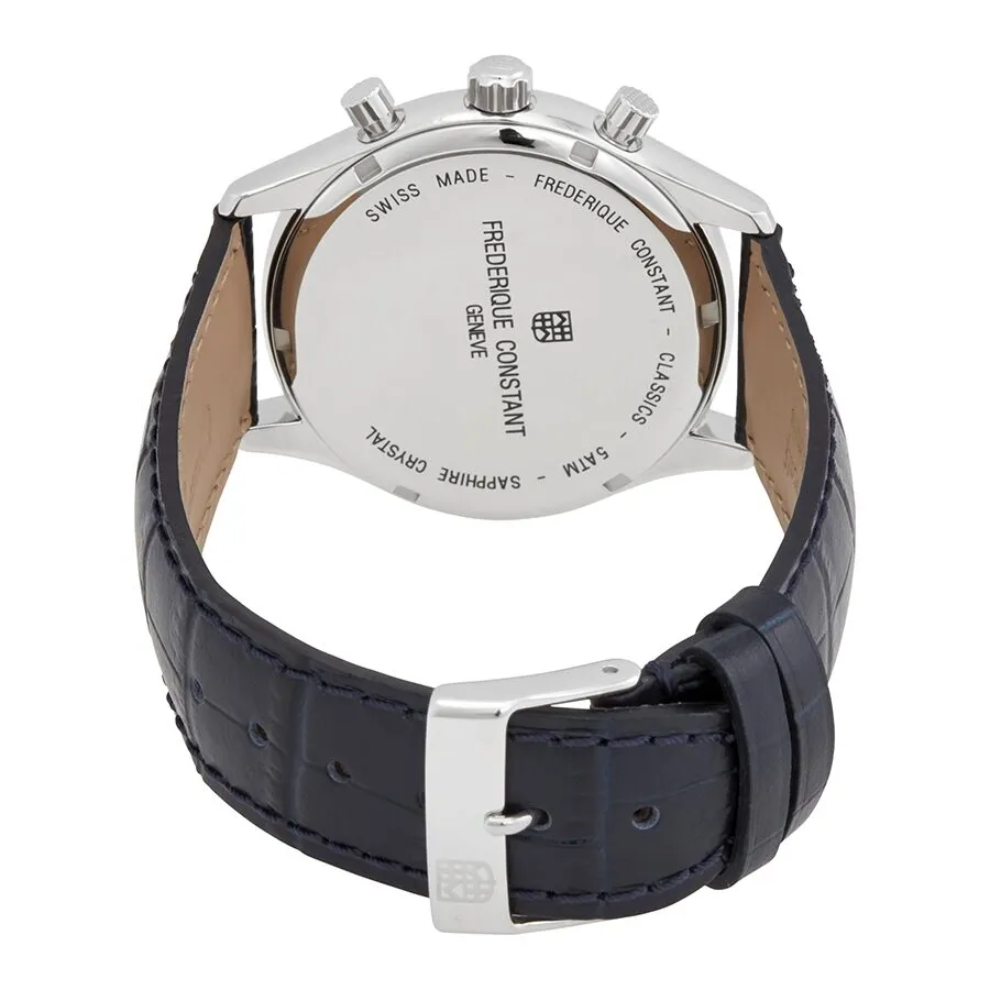 Frederique Constant Classics Chronograph Quartz Blue Dial Men's Watch FC-292MN5B6