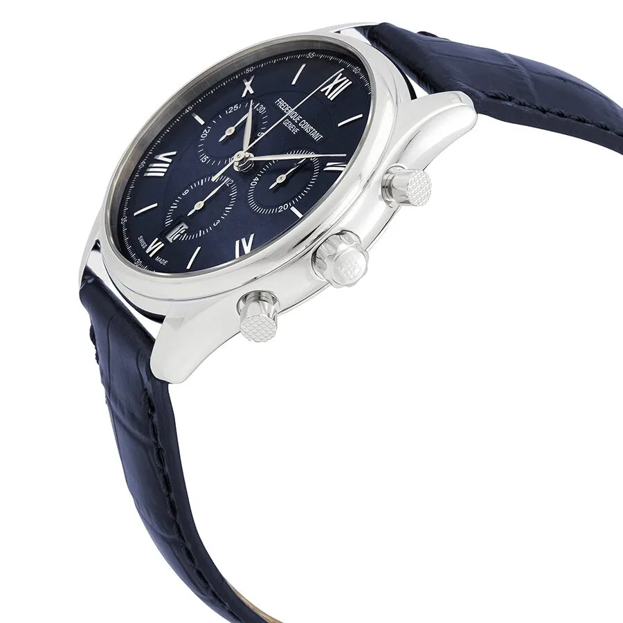Frederique Constant Classics Chronograph Quartz Blue Dial Men's Watch FC-292MN5B6
