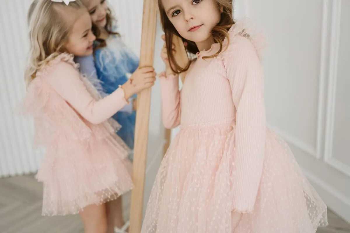 Frill Diamond Tutu dress for kid girl