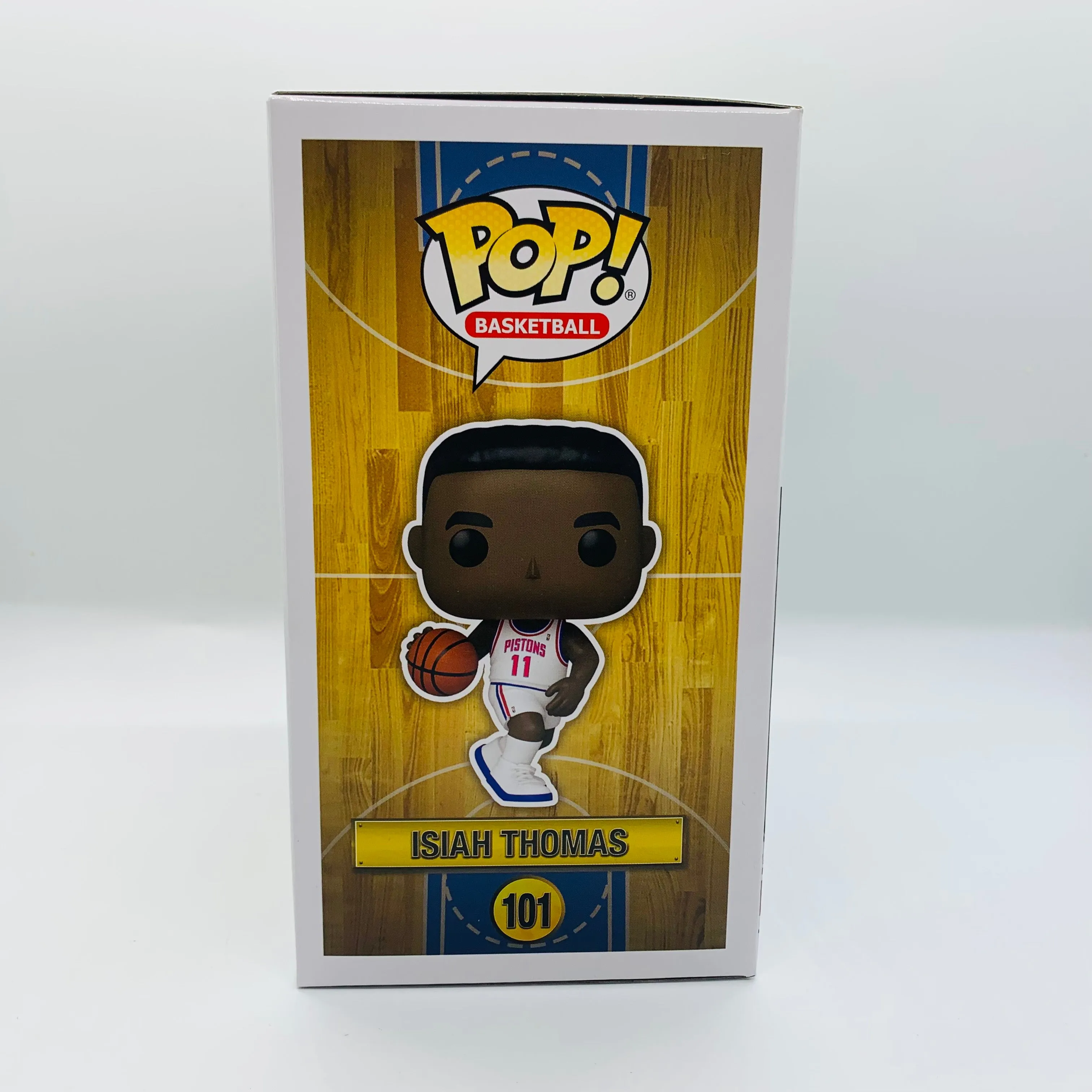 Funko POP! NBA Basketball Legends Isiah Thomas Hardwood Classics Detroit Pistons Figure #101!